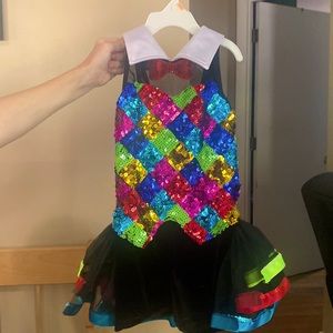 Girls costume could be used for tap/Josh size 78 only worn a few times for comp